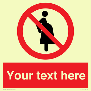 Custom prohibition not for pregnant women